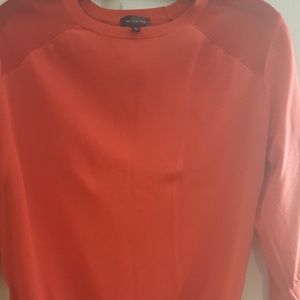 Burnt Orange 3/4 sleeve light sweater